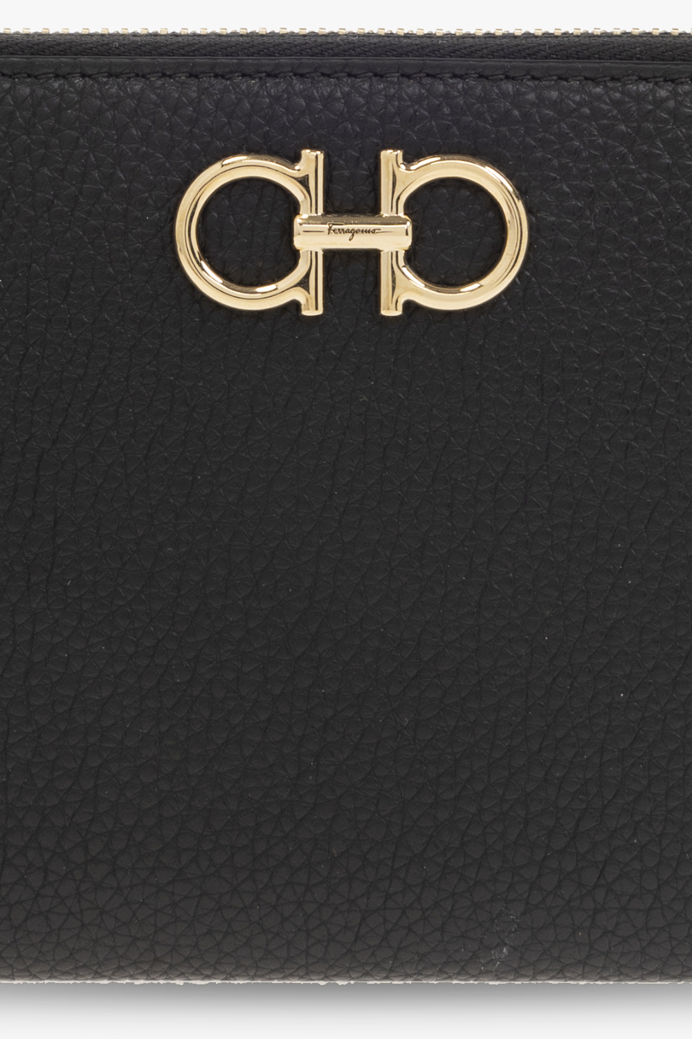 Black Leather wallet FERRAGAMO - Vitkac Canada